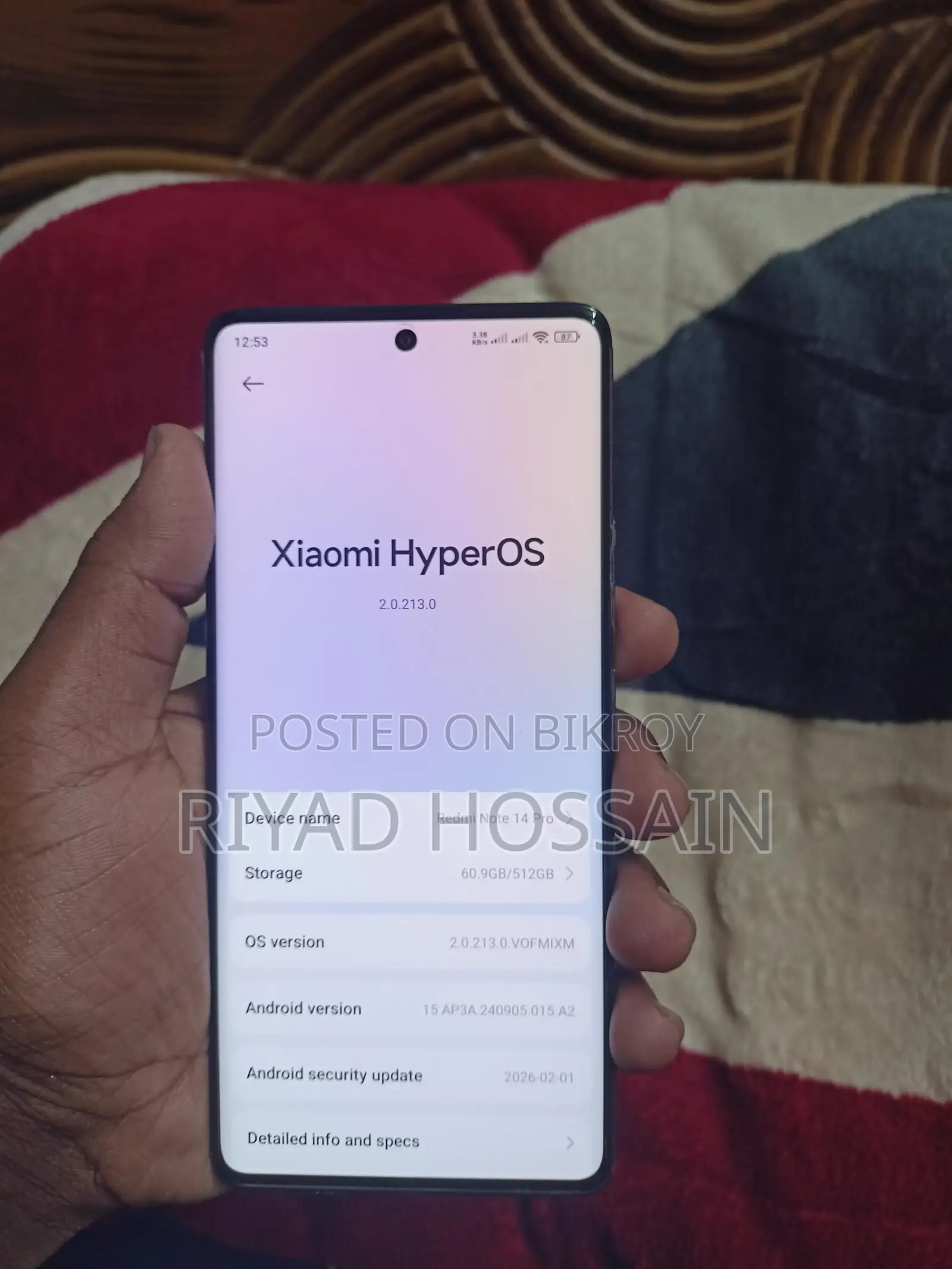 Xiaomi Redmi Note 14 Pro (Used)