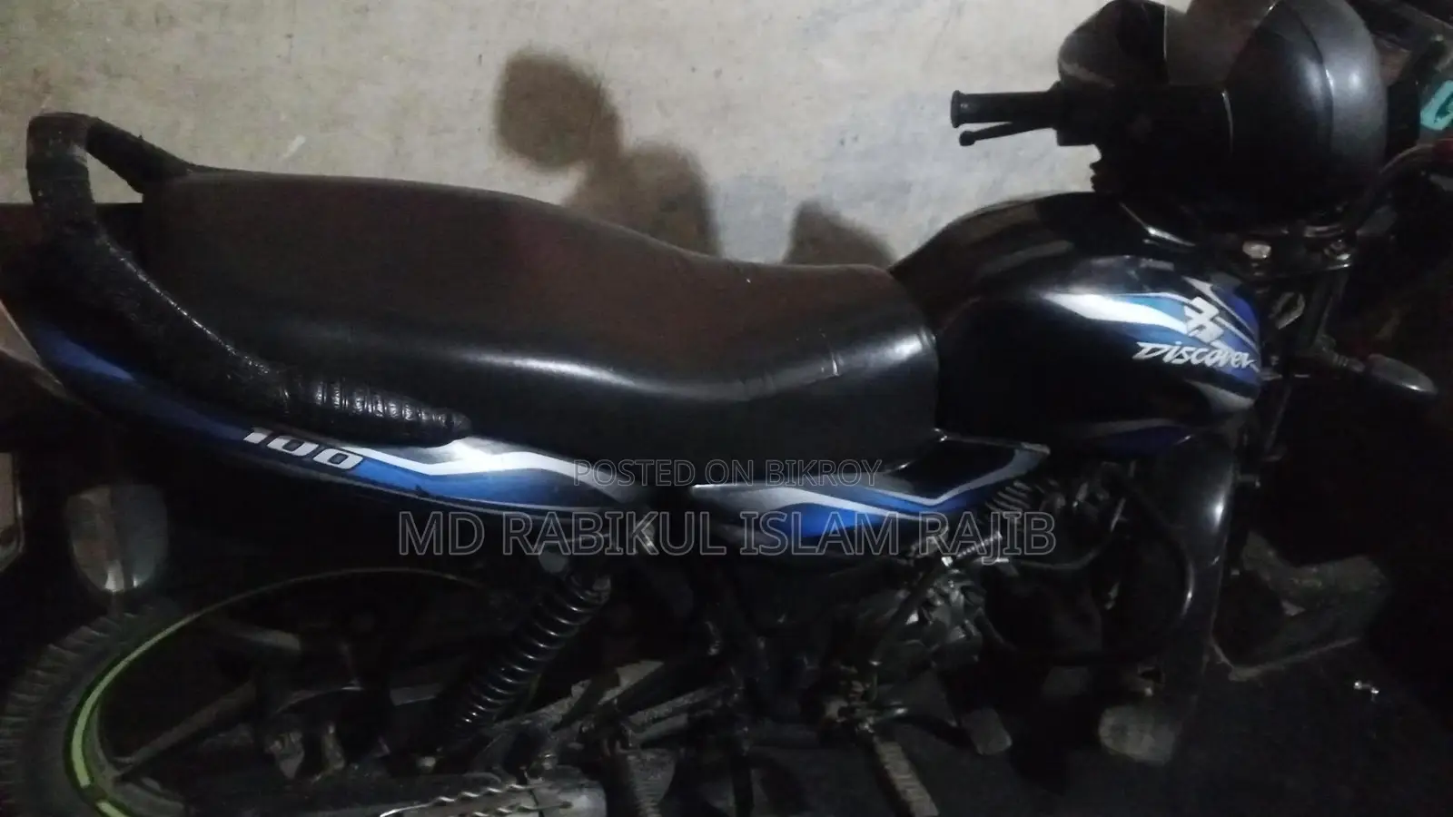 Bajaj Discover 100 . 2016