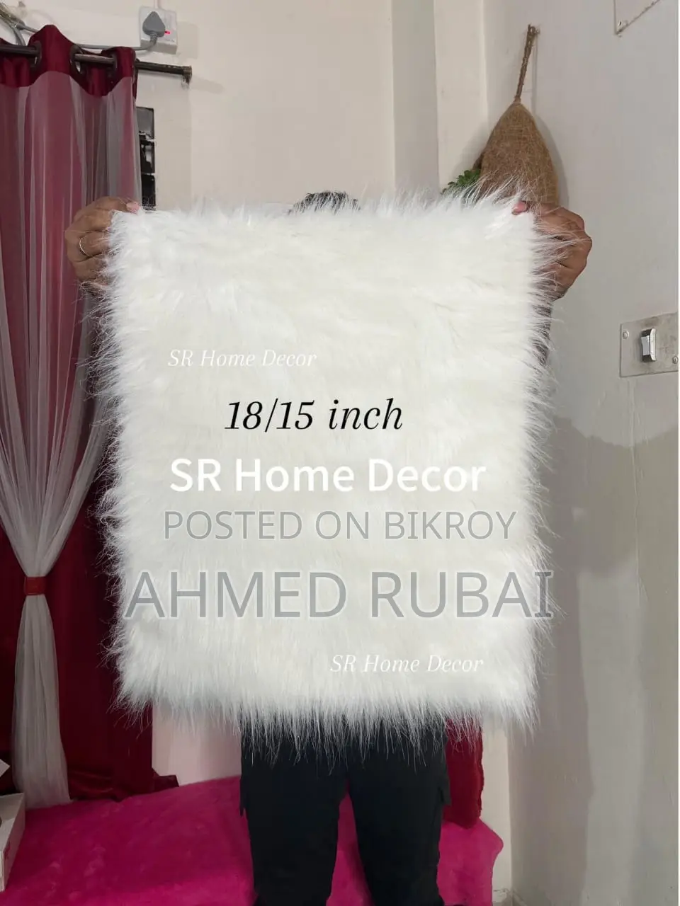 Fluffy Cushion Cover