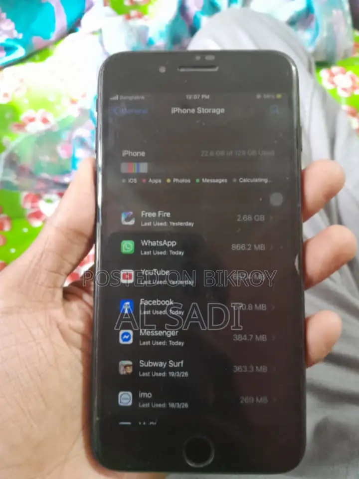 Apple iPhone 7 Plus 128GB Storage (Used)