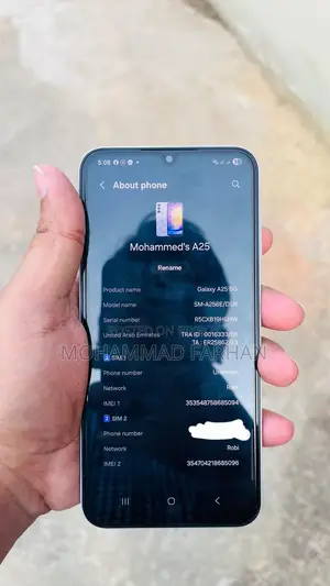 Samsung Galaxy A25 . (Used)