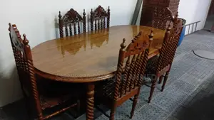 Six Seater Wooden Dining Table