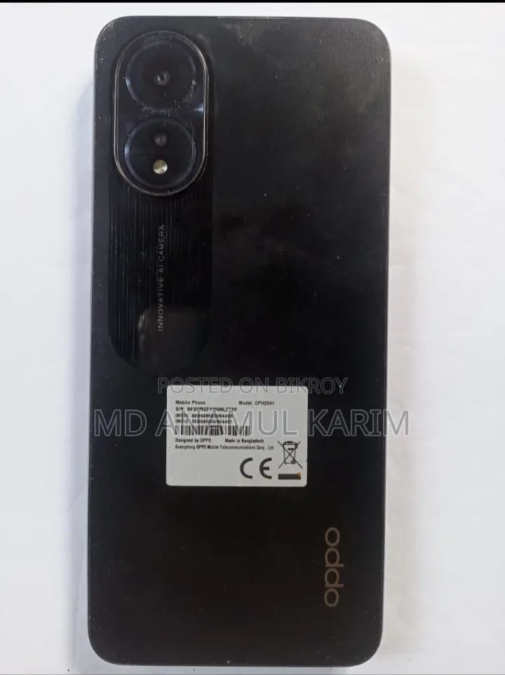 OPPO A18 জেনুইন (Used)