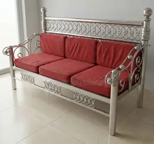 ৫ সিটের Ss স্টিল সোফা বিক্রি হবে | 5 Seater Strong Stainless Steel Sofa