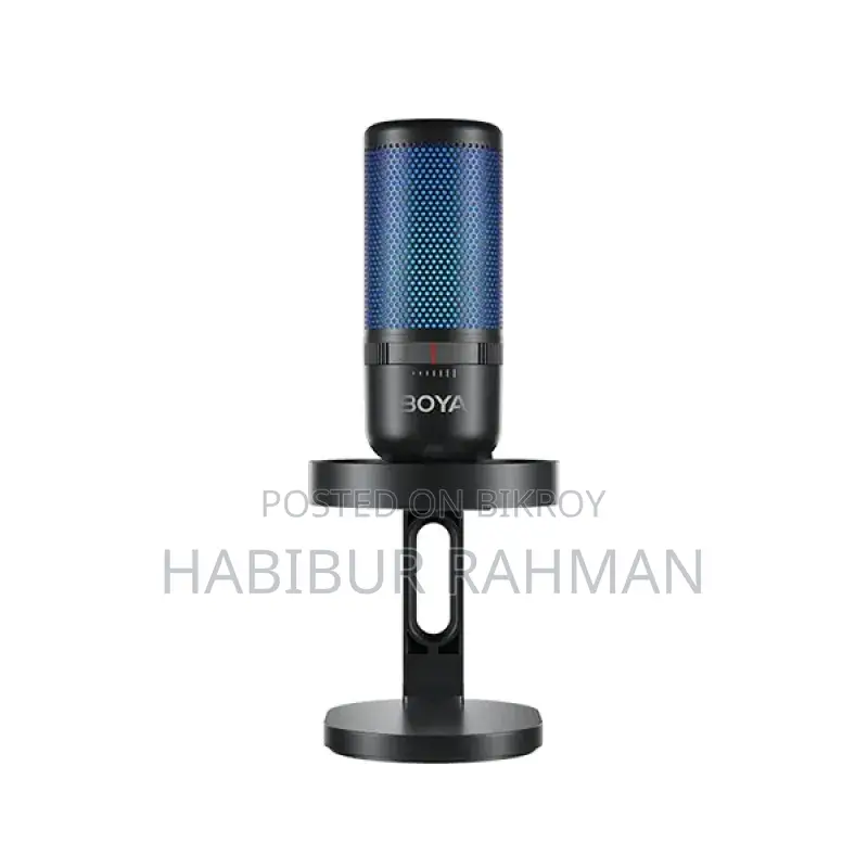 Boya K3 Vibrant Lighting Condenser USB Microphone with Rgb