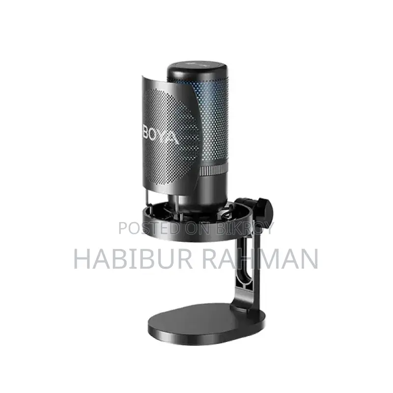Boya K3 Vibrant Lighting Condenser USB Microphone with Rgb