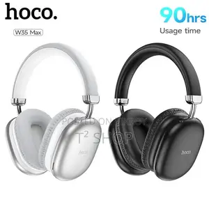 Hoco W35 Air Wireless Max Headphone (90 Hours Playback)