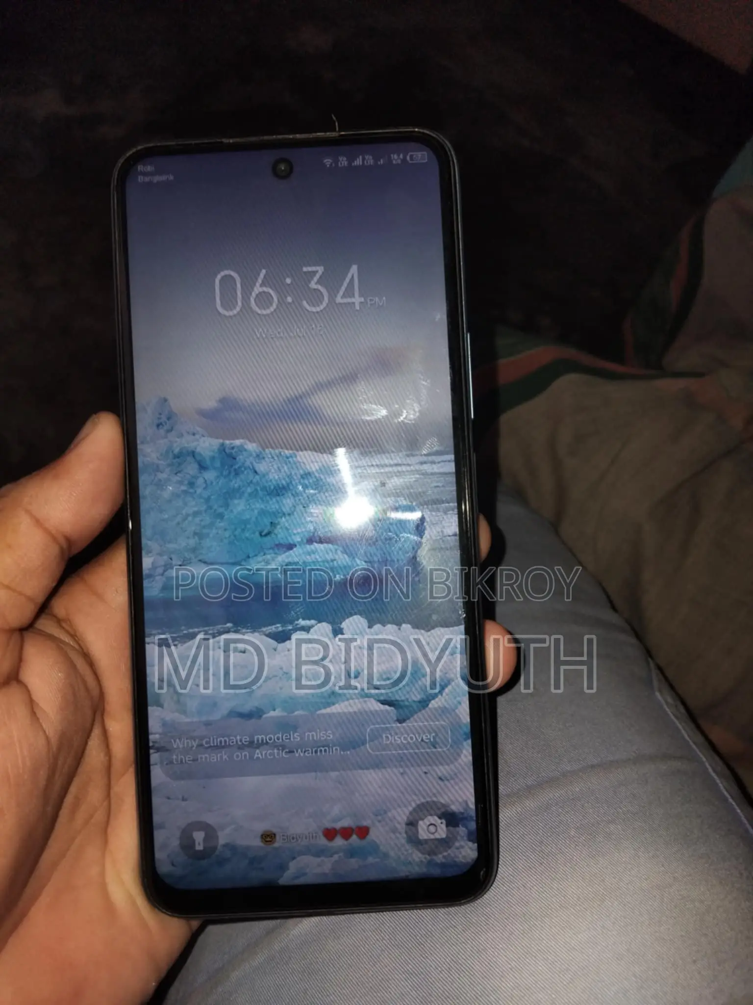 Infinix hot 20i . (Used)