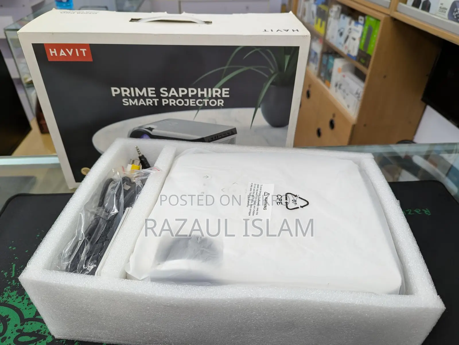 Havit PJ209 Pro Android Portable Projector (Almost New)
