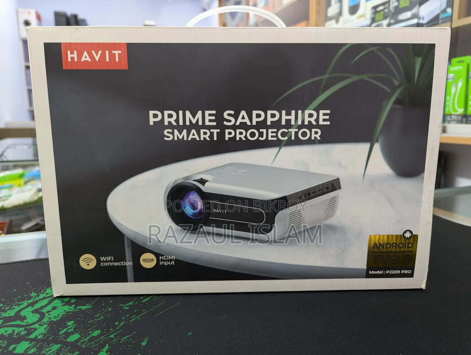Havit PJ209 Pro Android Portable Projector (Almost New)