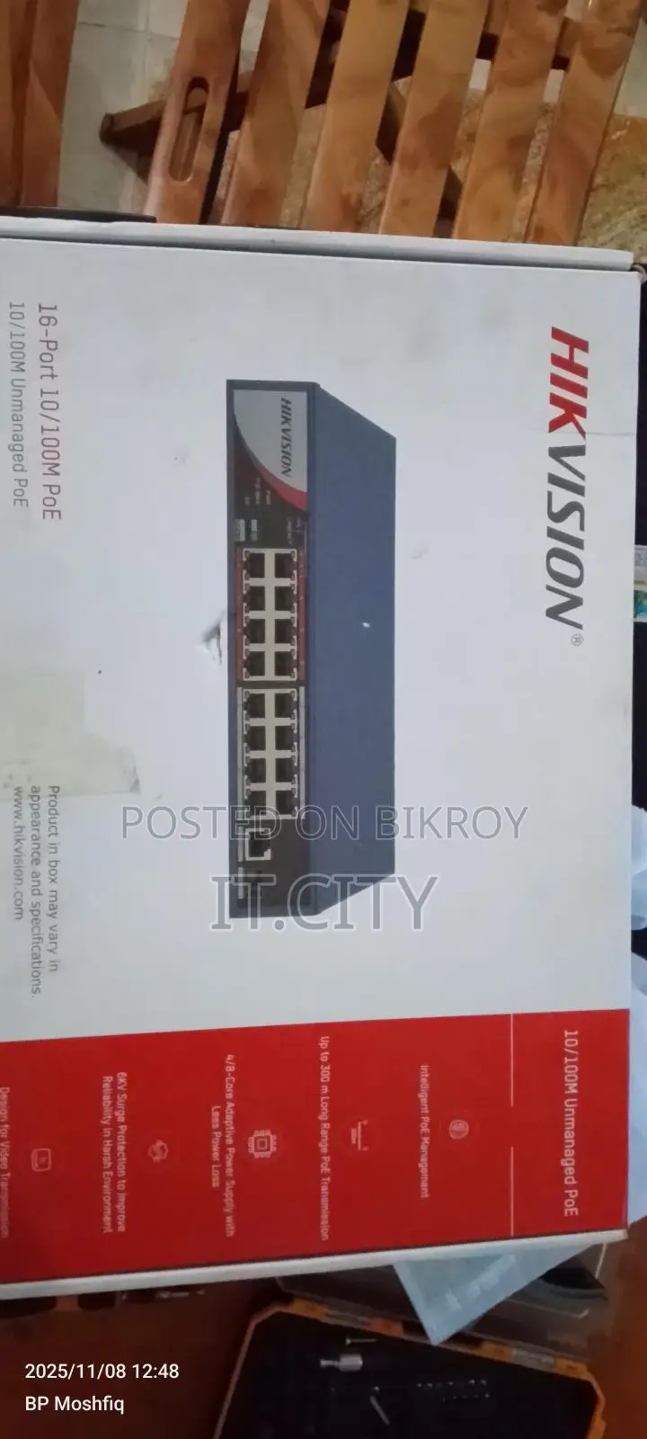 16 port gigabyte poe switch sell hobe