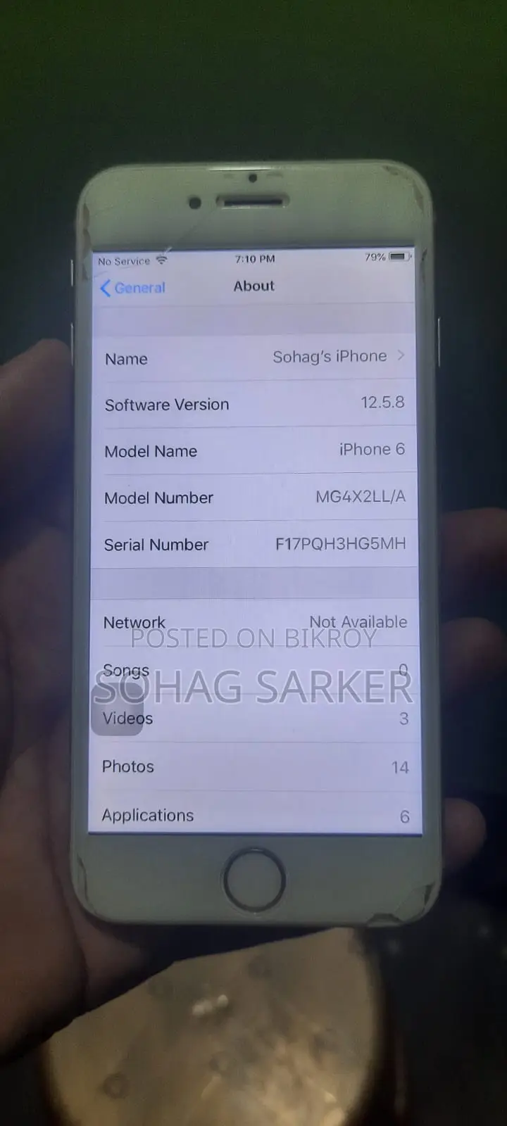 Apple iPhone 6 64 GB White