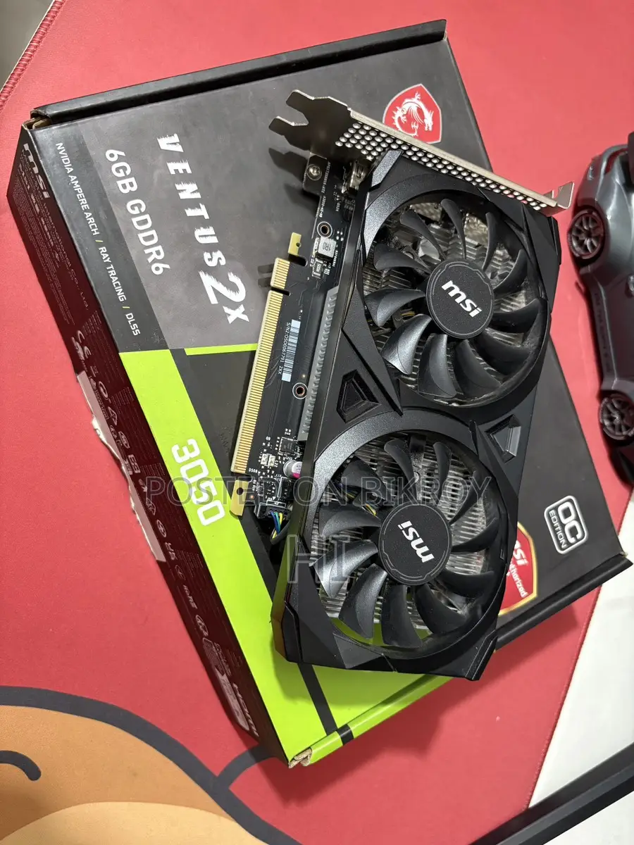 MSI Geforce Rtx 3050 Ventus 2x 6g Oc GDDR6 Graphics Card