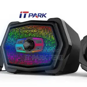 Microlab U220BT RGB 2:1 ব্লুটুথ ব্ল্যাক গেমিং স্পিকার