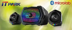 Microlab U220BT RGB 2:1 ব্লুটুথ ব্ল্যাক গেমিং স্পিকার