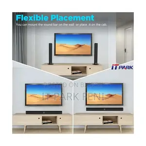 WiWU S1 Black Bluetooth Soundbar Speaker