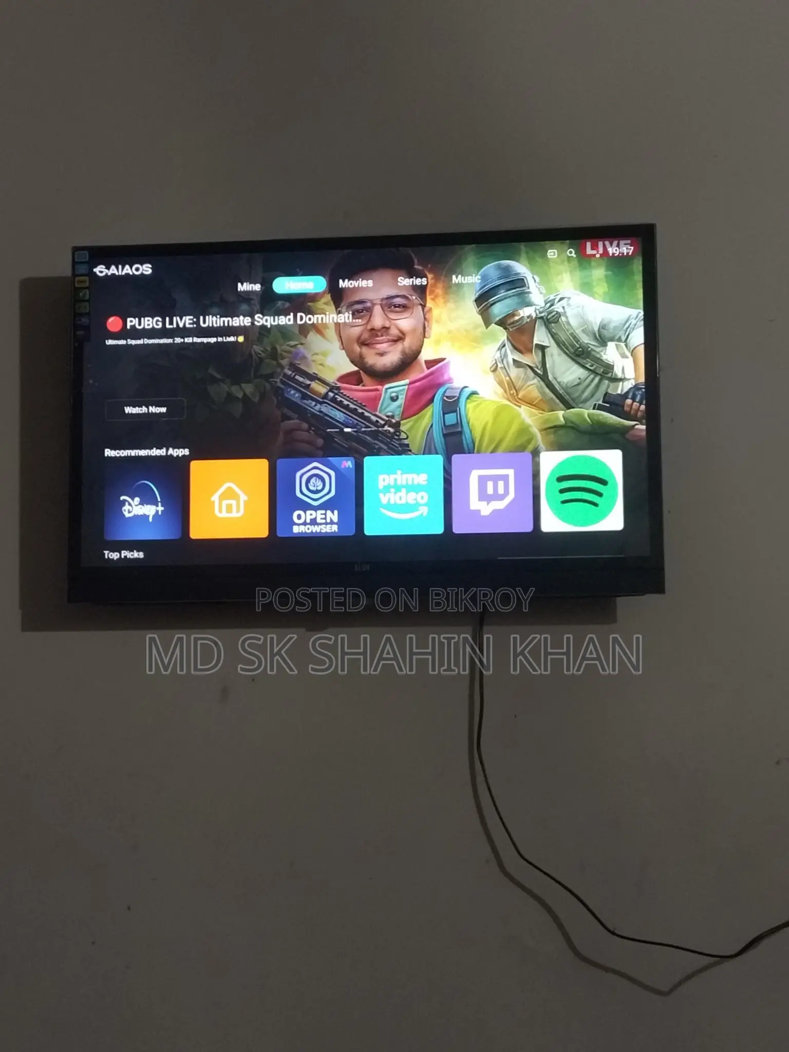 TV for sale