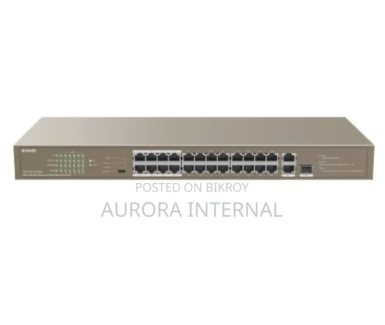 Poe 24 Port Gigabit Switch (tenda)
