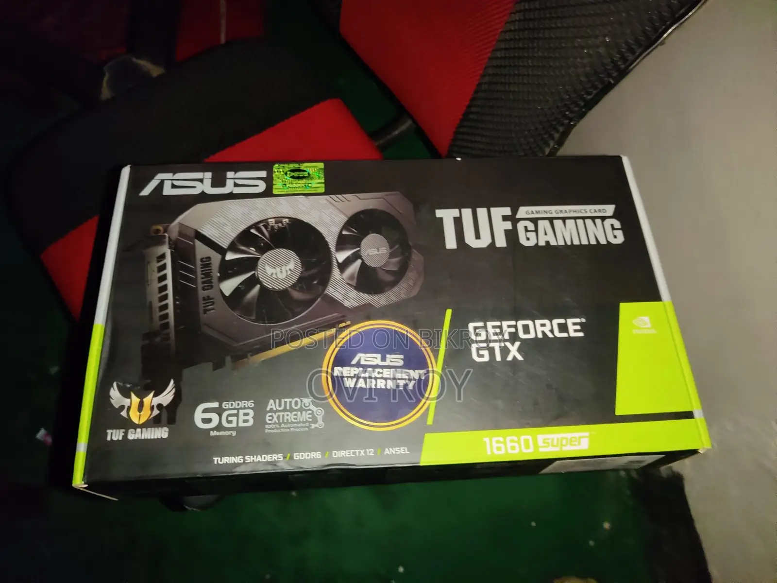 NVIDIA ASUS TUF GAMING 1660 SUPER