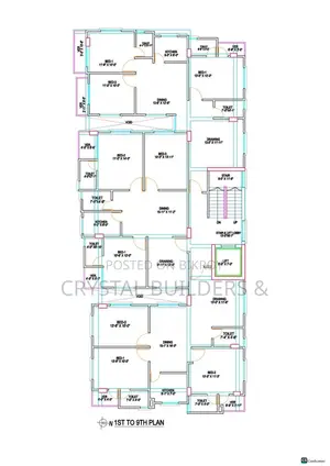 3-Bed + 3-Bath Flat for Sale in Residential Area