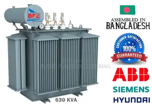 প্যাকেজ সাবস্টেশন ৬৩০ কেভিএ – ১১/০.৪১৫ কেভি ট্রান্সফরমার ও এলভি প্যানেল
