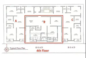 3 Bed, Bath,, 1200sqft Apartment in Mirpur 1, Near Main Road
