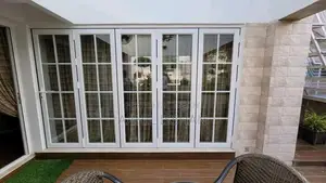 Premium Aluminum Folding Door | Modern Glass Partition Solution