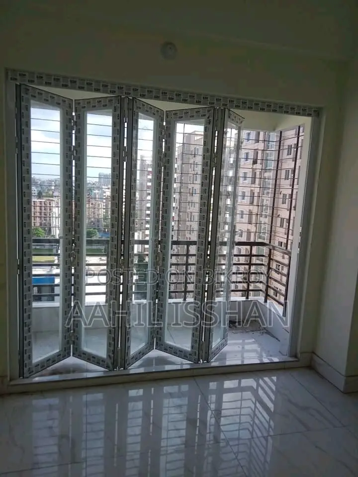 Premium Aluminum Folding Door | Modern Glass Partition Solution