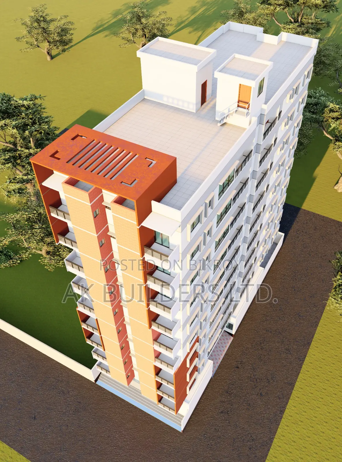 2bdrm Apartment In একে দেওয়ান টাওয়ার, Mirpur For Sale