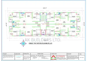 2bdrm Apartment In একে দেওয়ান টাওয়ার, Mirpur For Sale