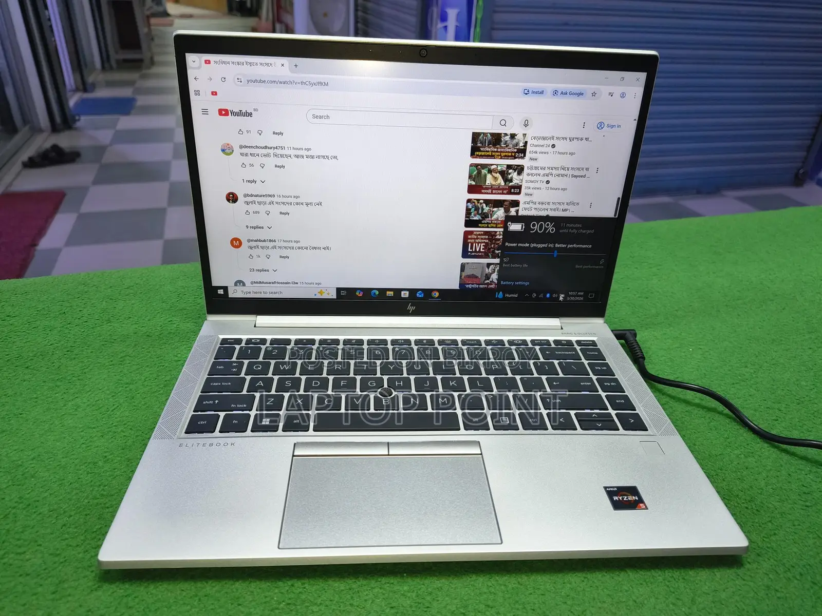 Laptop HP EliteBook 845 G8 8GB AMD Ryzen 5 SSD 256GB