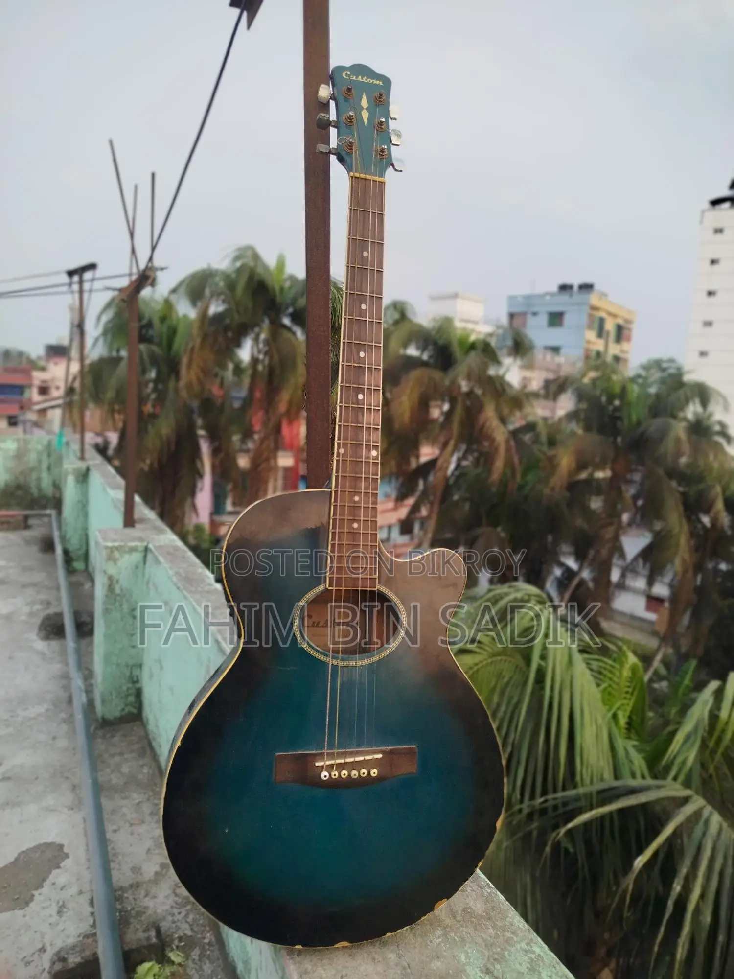 Acoustic Electric Guitar Custom Series 7000 Taka