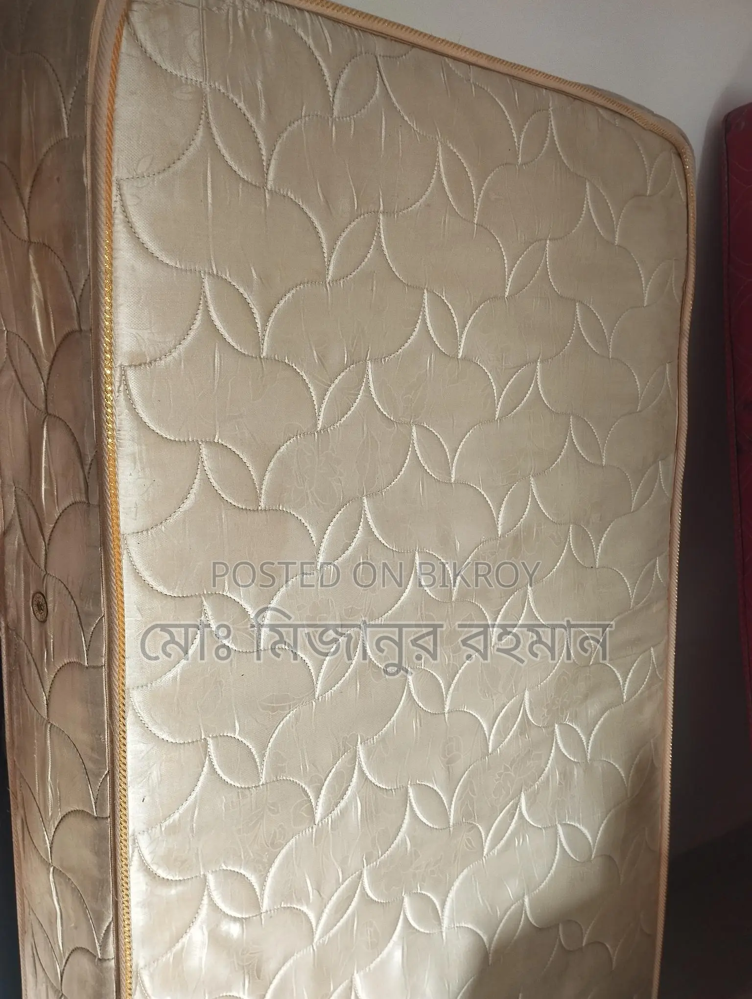 সিঙ্গেল স্প্রিং মেট্রেস। Single Size Spring Mattress