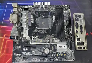 AM4 AMD ASRock AB350M Pro4 Promontory HDMI Micro ATX মাদারবোর্ড