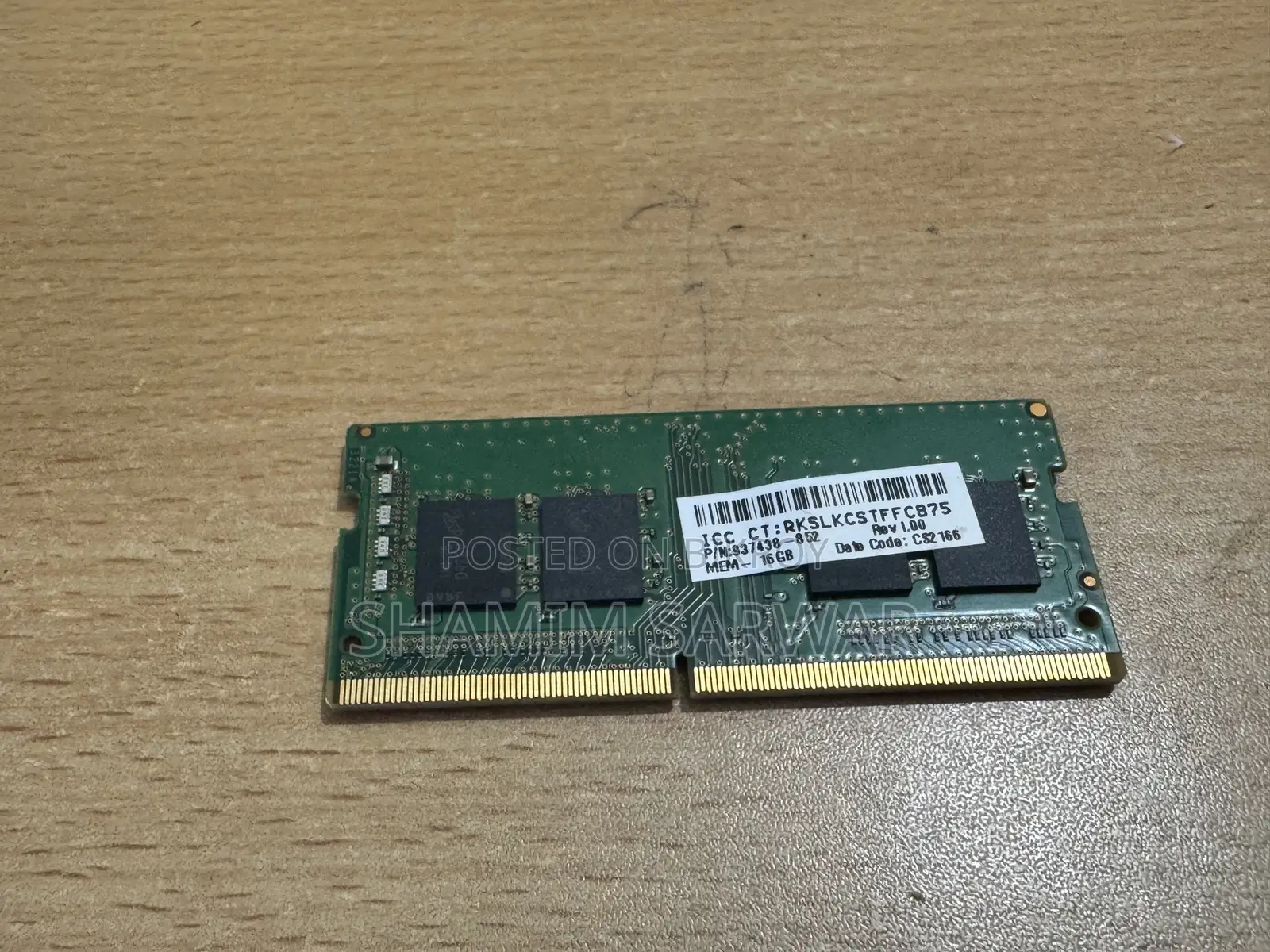 16GB DDR4 Laptop RAM