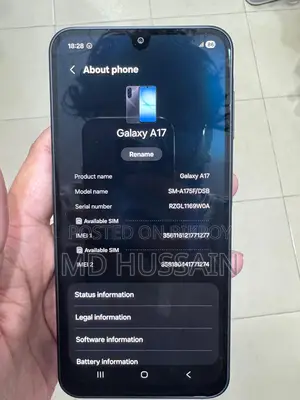 Samsung Galaxy A17 . (Used)