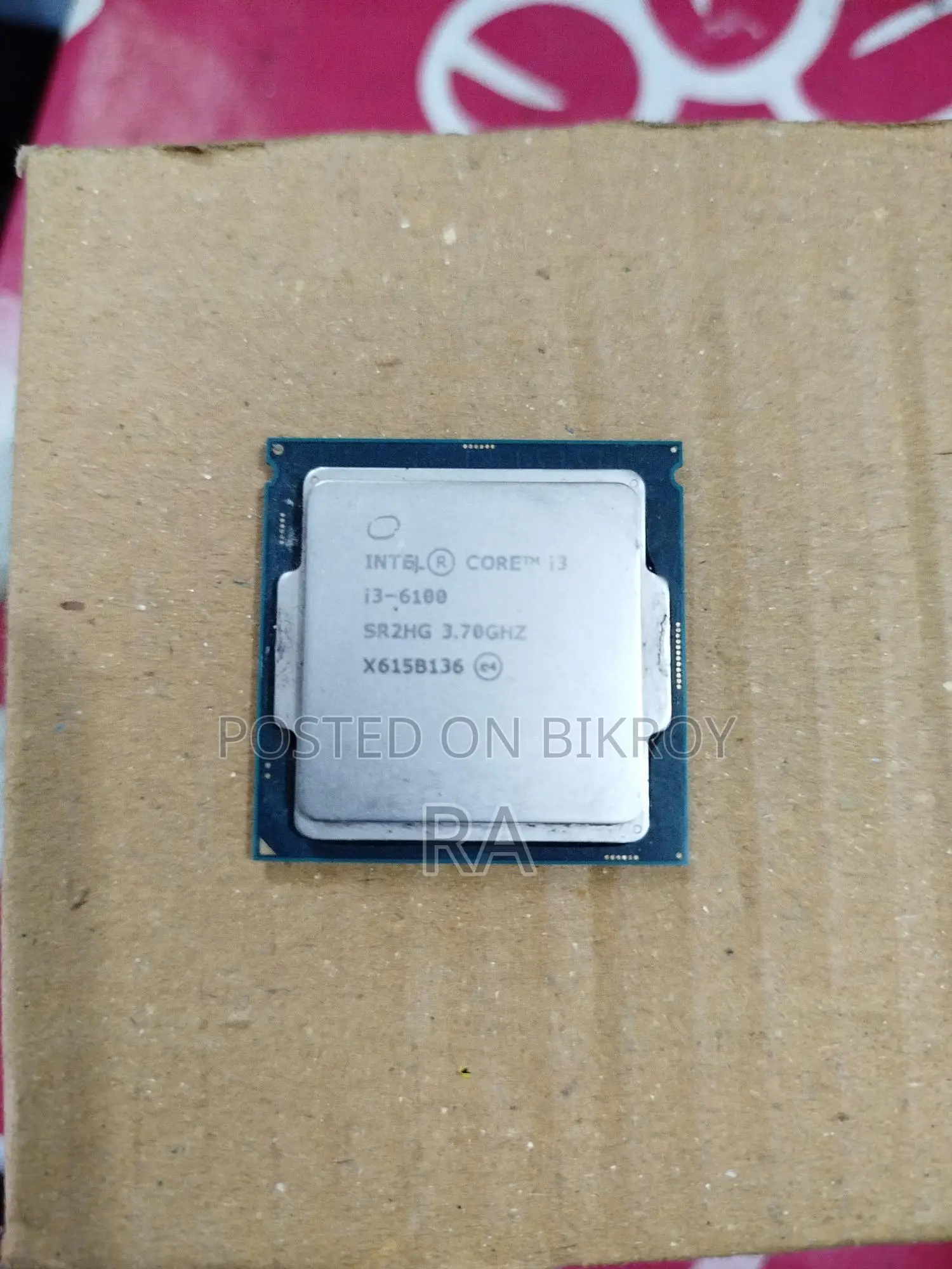 Intel i3 6th gen prossesor