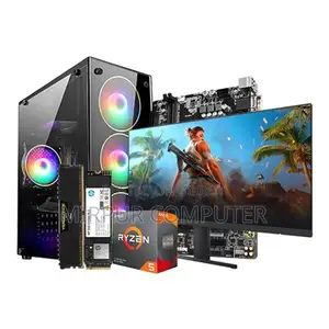Ryzen 3400g Pc+20 Led Hpসম্পূর্ণ ফ্রেশ Ssd 128gb.ram 8gb