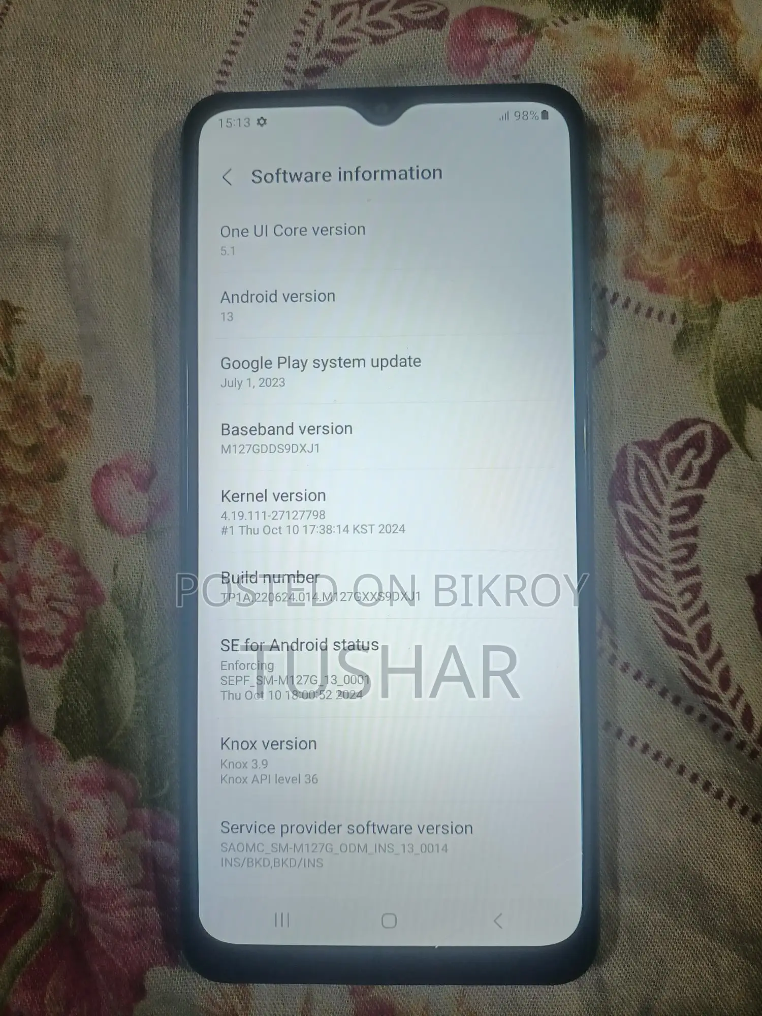 Samsung Galaxy M12 6GB/128GB (ব্যবহৃত)