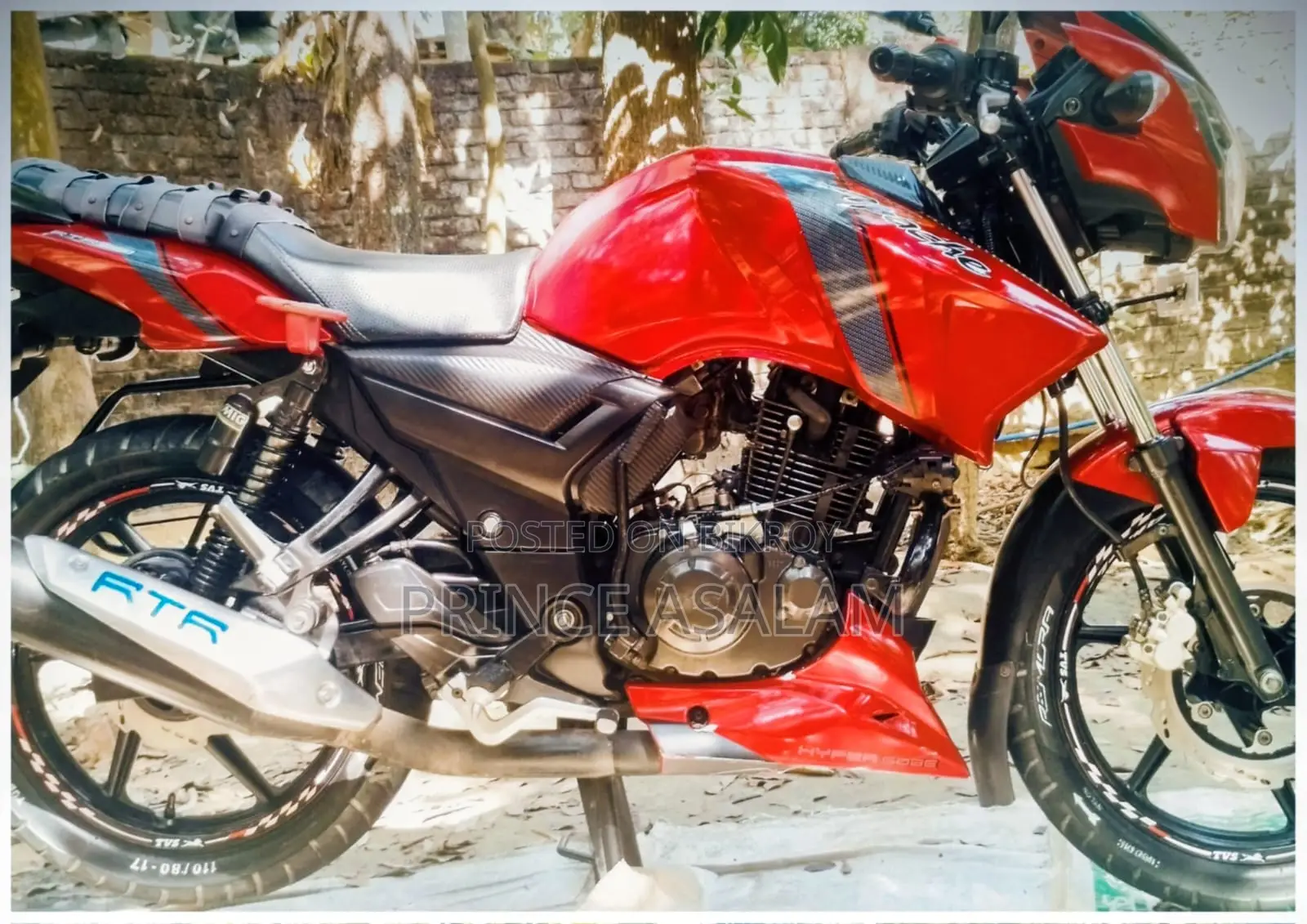 TVS Apache RTR . 2017