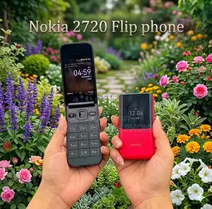 New Nokia 2720 Flip 512 GB Black