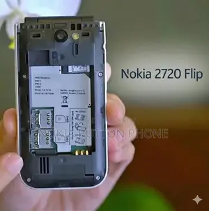 New Nokia 2720 Flip 512 GB Black