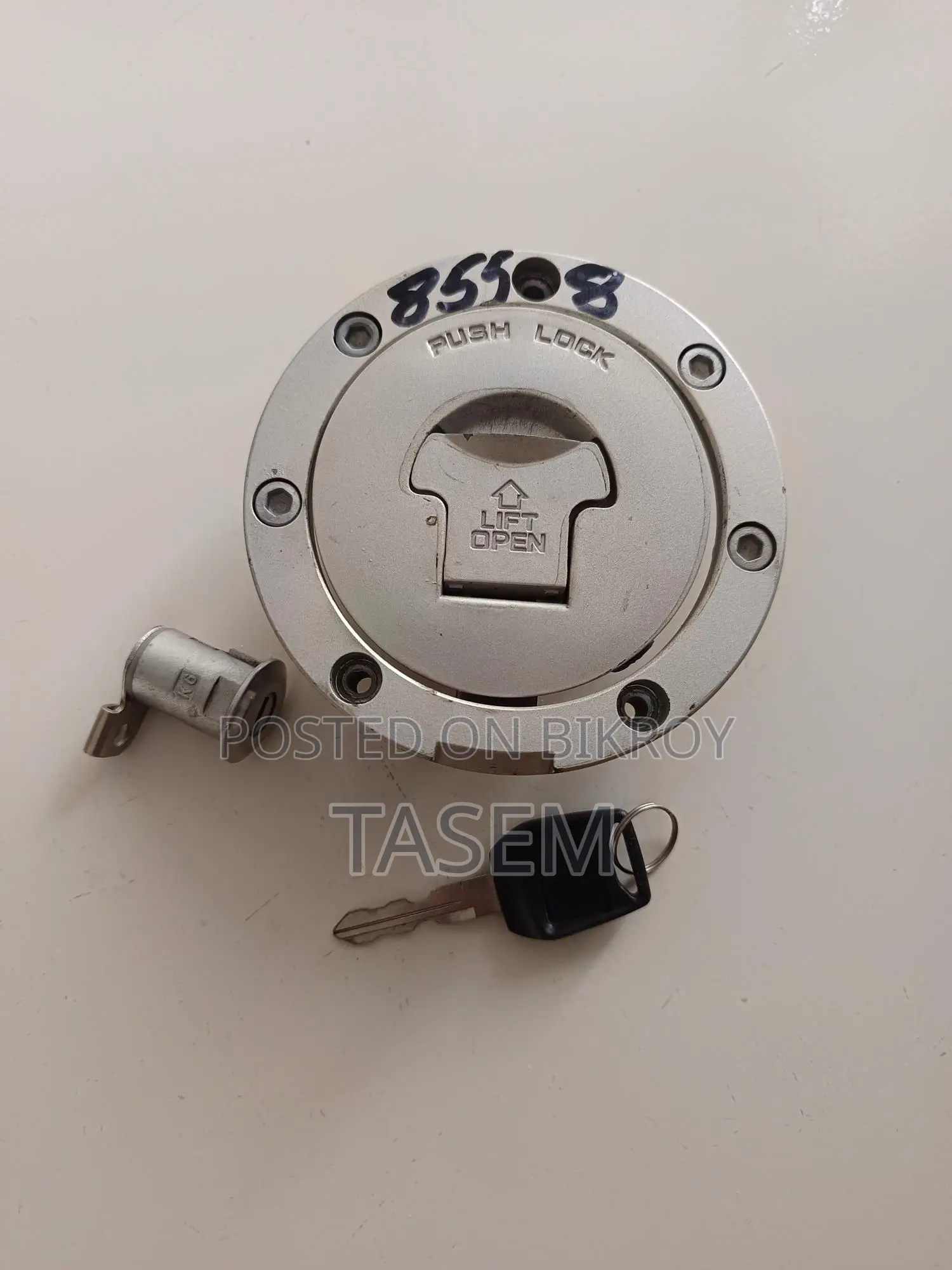 Fuel Cap, Seat Lock