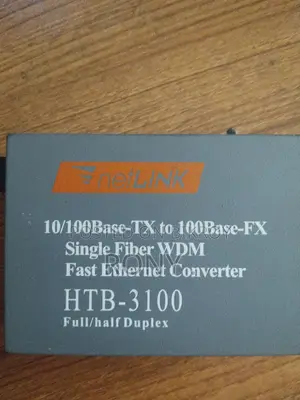 Mc Media Converter 1 Pair with Power Adapter; 100 Mbps