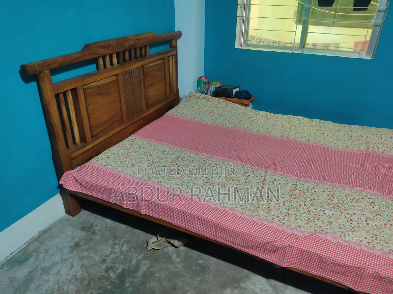 Akash Moni Wood Bed