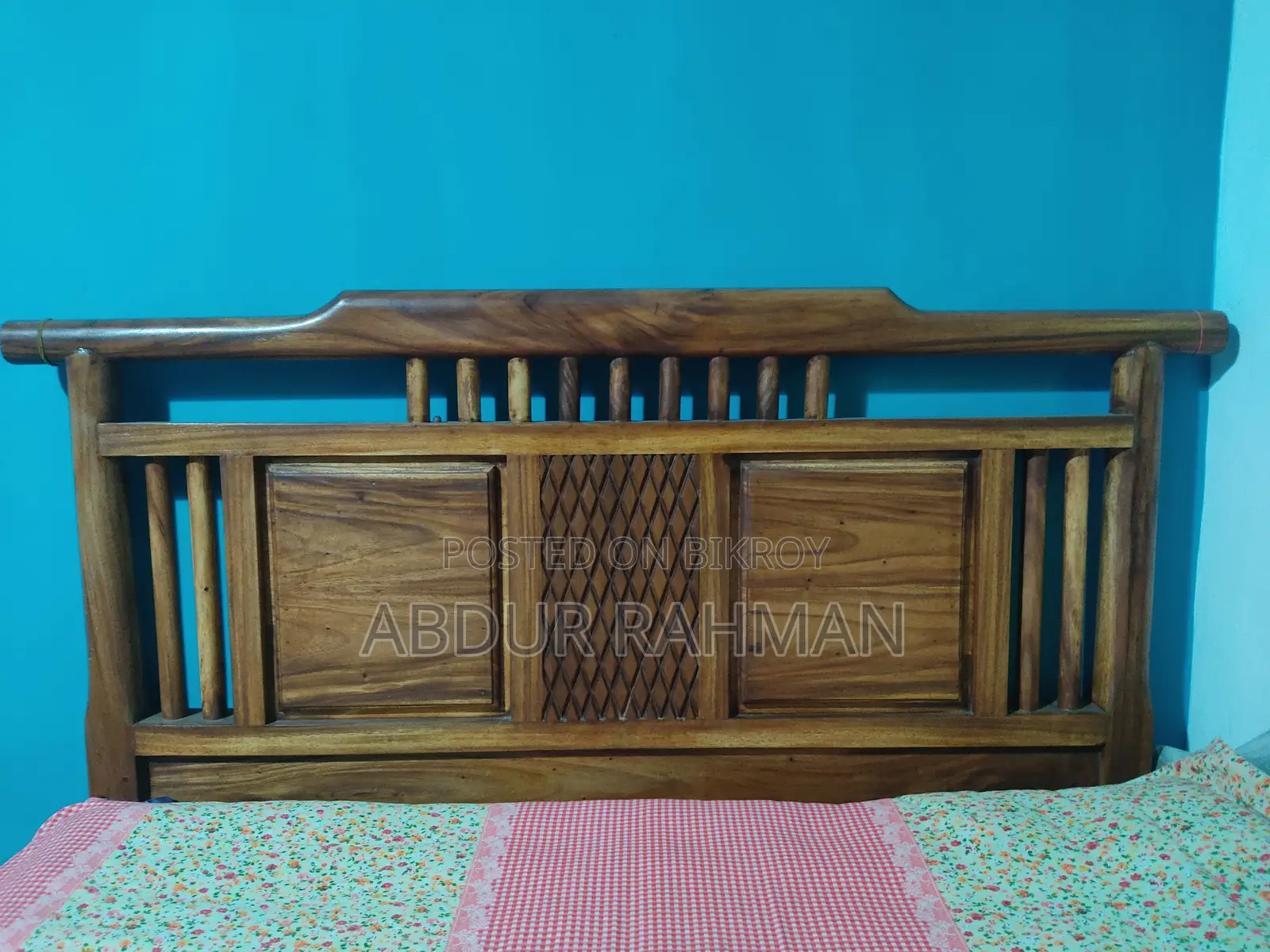 Akash Moni Wood Bed