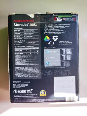Transcend 25h3 1tb Usb External Hdd