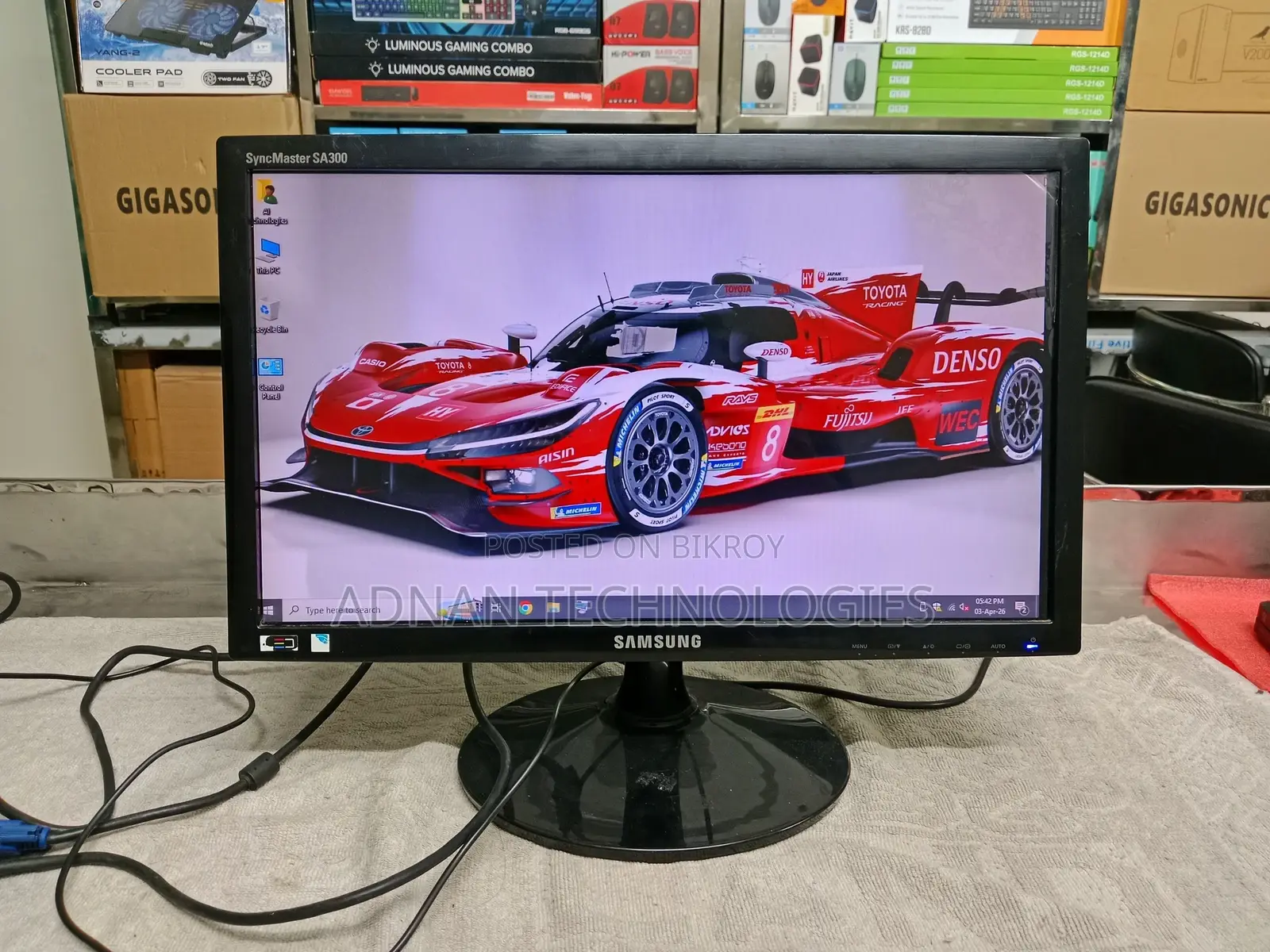Samsung SA300 – 19” HD LED Wide Screen Monitor