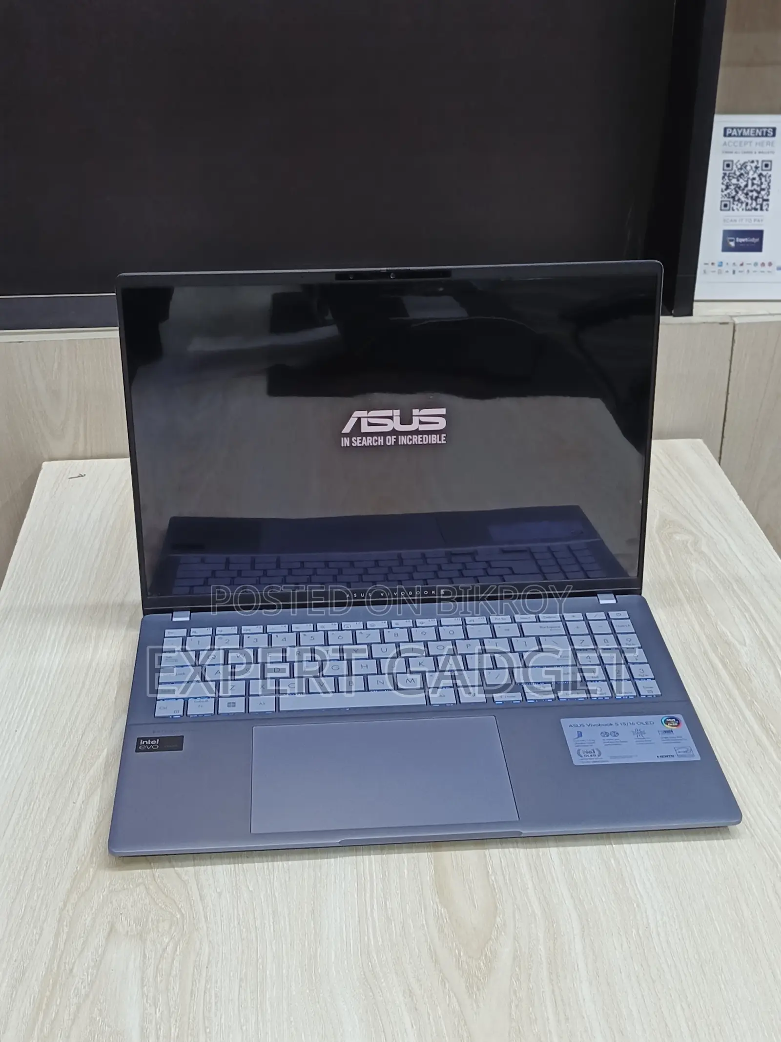 ASUS Vivobook S16 OLED |Core Ultra 5-125H (14th Gen) |16" 3.2K Display