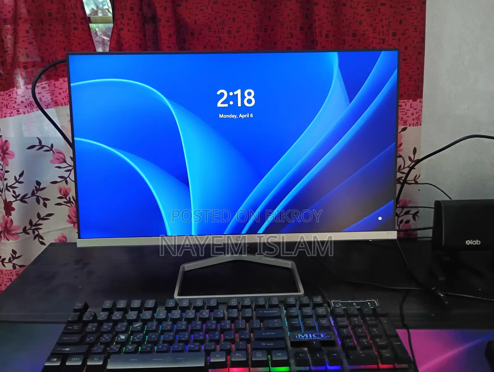 HP M22f Monitor in Fresh Condition